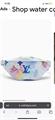 white watercolor rainbow fanny pack 
