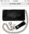 Black Harley Davidson wallet